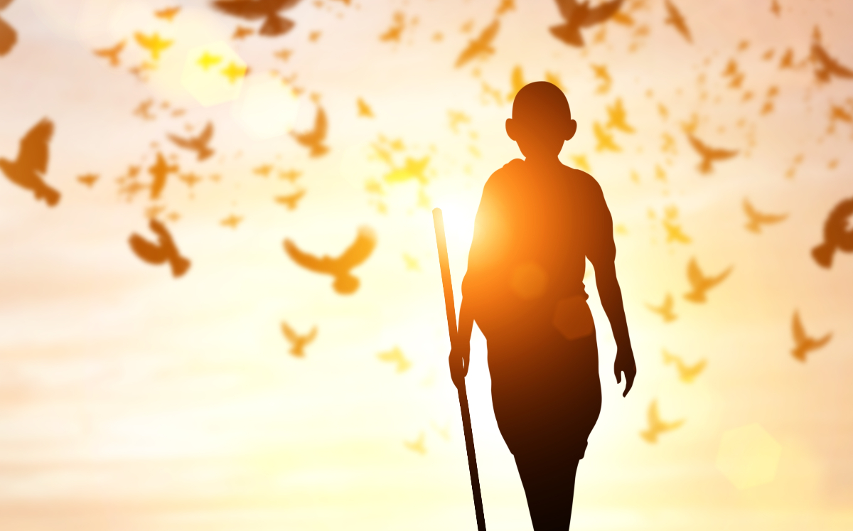 Gandhi tanítása a szeretetről